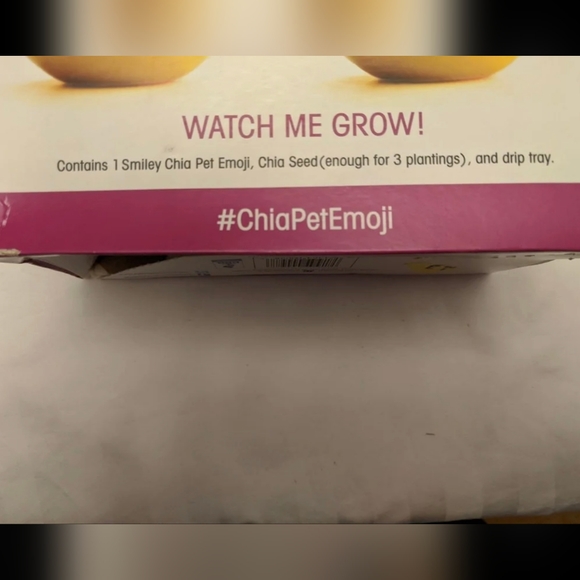 chia pet emoji Vintage Smiley Happy Face Ceramic New - Picture 4 of 5